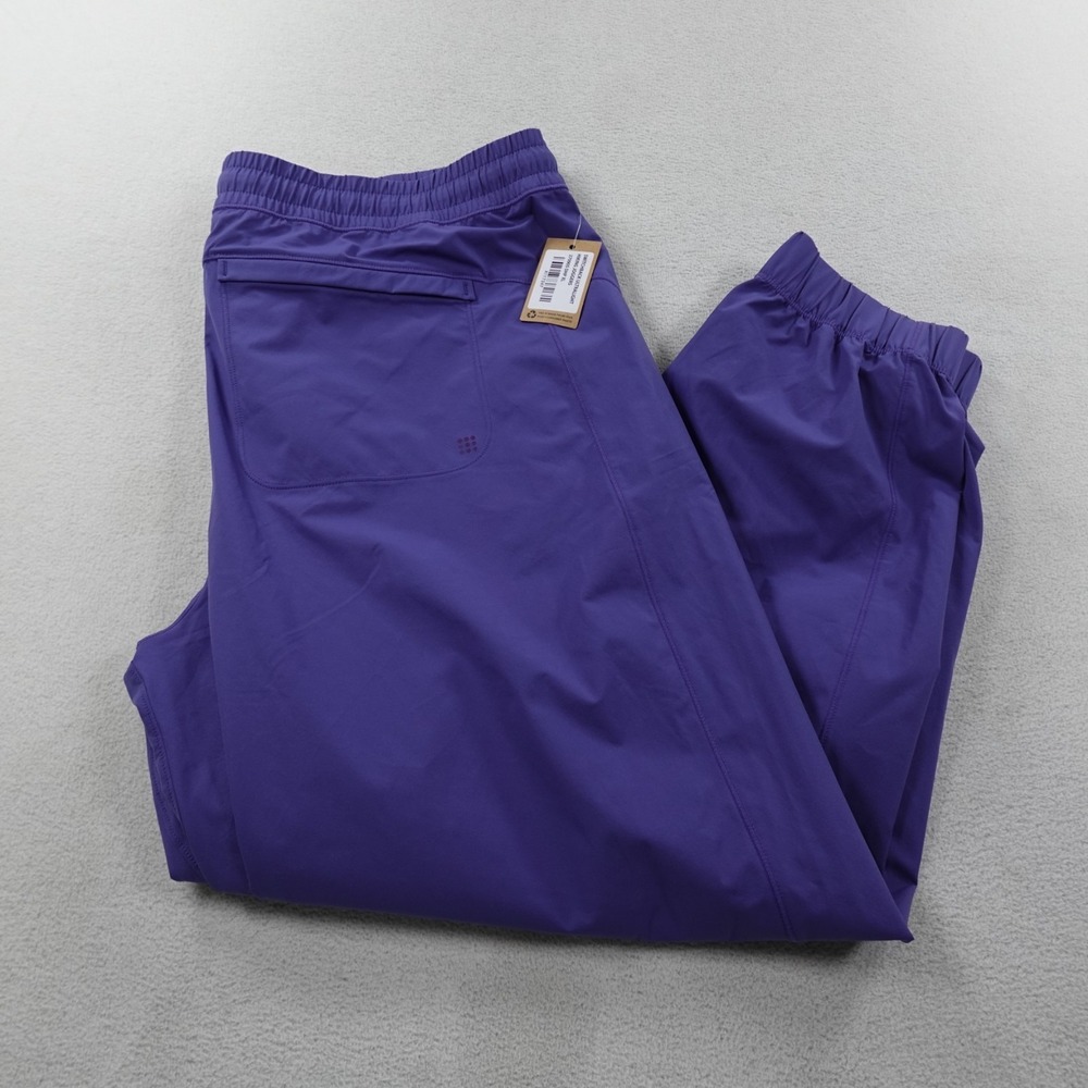 Title Nine Switchback Ultralight Jogger Pants Womens XL Purple Hiking Outdoor